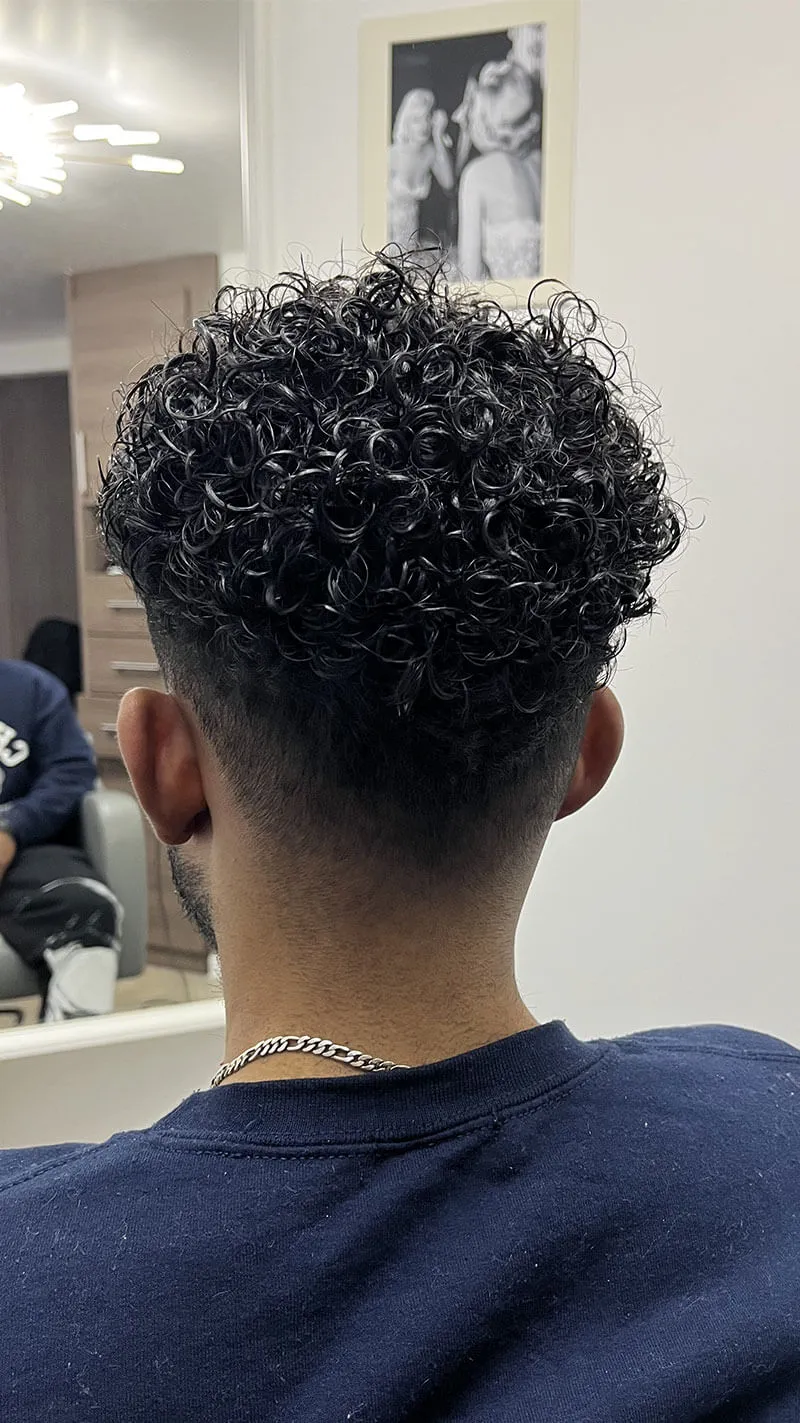 Men's Curly Hair System